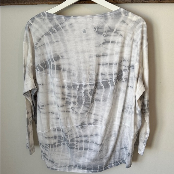 Lululemon Back in Action Long Sleeve Top - Starlight - Picture 4 of 5